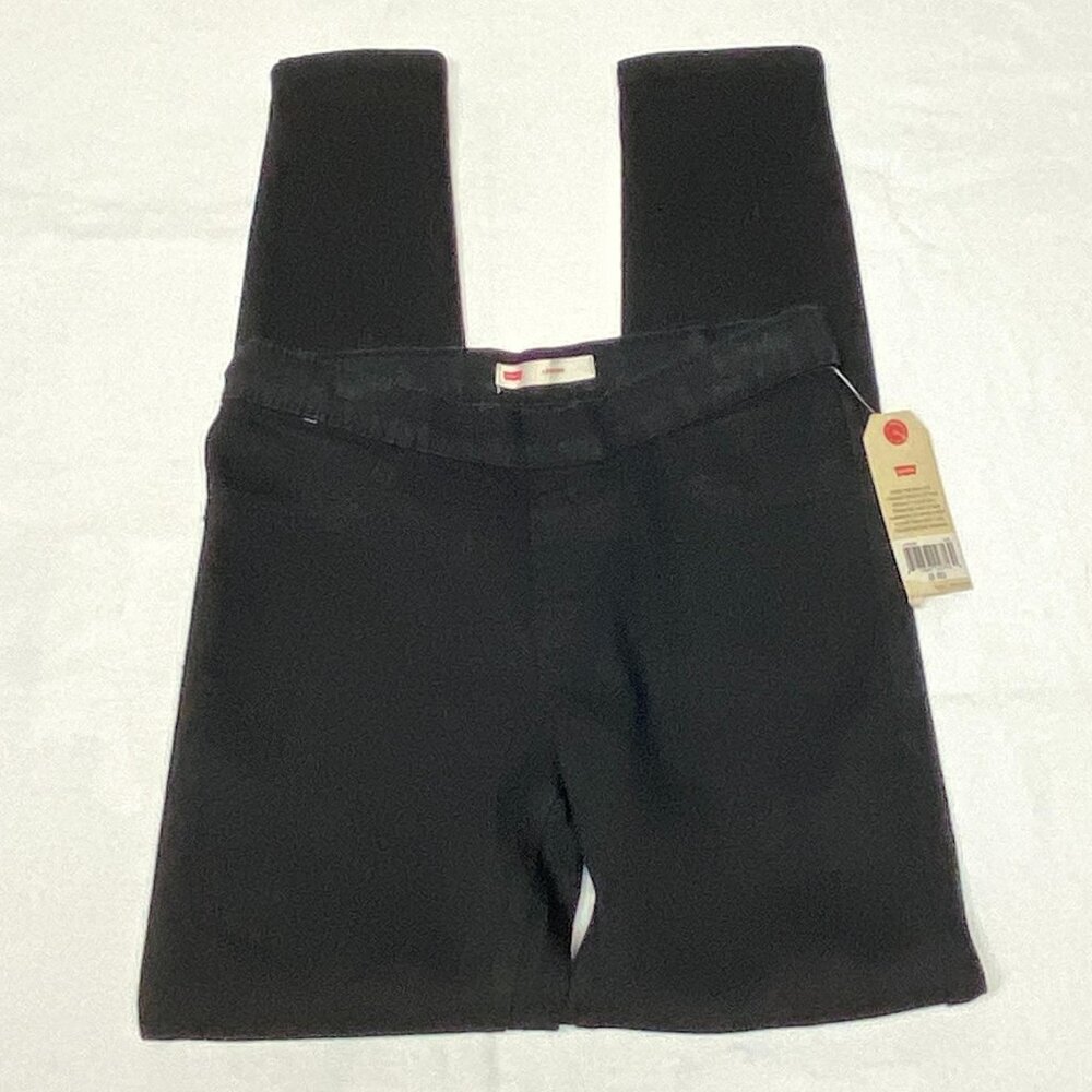 Levi's Pull On Super Skinny Legging Jegging Girls 16 NWT Black Adjustable Waist - Picture 7 of 12
